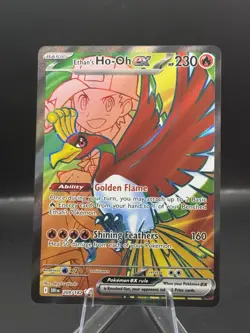 Ethan's Ho-Oh ex 209/182 Pokemon TCG Sv10: Destined Rivals Holo - Image 1