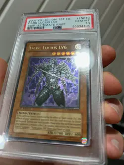 Yugioh - Dark Lucius LV6 - CDIP-EN010 - Ultimate Rare - 1st Edition - PSA 10 - Image 3