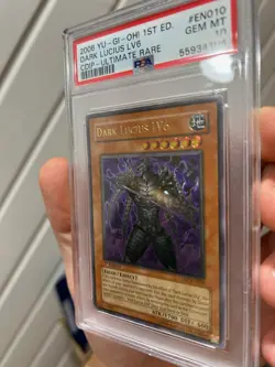 Yugioh - Dark Lucius LV6 - CDIP-EN010 - Ultimate Rare - 1st Edition - PSA 10 - Image 5