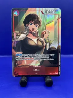 One Piece TCG Doll - A Fist of Divine Speed OP11-008 Alternate Alt Art R Foil - Image 1