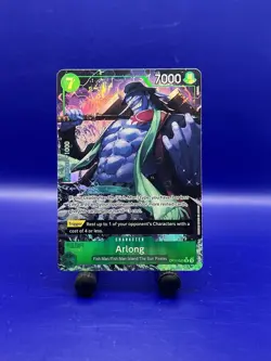 One Piece TCG Arlong - A Fist of Divine Speed OP11-023 Rare Alt Art Foil ENG - Image 1