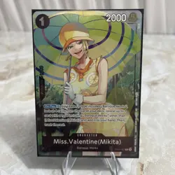 Miss.Valentine Mikita Dash Pack Promo OP14-087 One Piece TCG English - Image 1