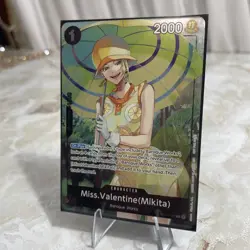 Miss.Valentine Mikita Dash Pack Promo OP14-087 One Piece TCG English - Image 3