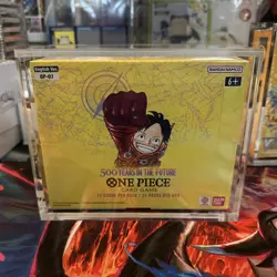 One Piece - OP-07 - 500 Years in the Future Booster Box [ENGLISH] w/acrylic case - Image 1