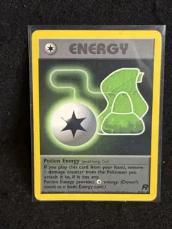 Potion Energy 1st Edition 82/82 Team Rocket Pokemon TCG Card Uncommon - Image 1