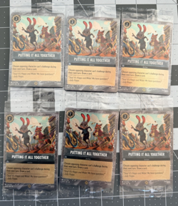 Lorcana Putting It All Together Disney Zootopia 2 Cinemark Promo Card (Lot of 6) - Image 1