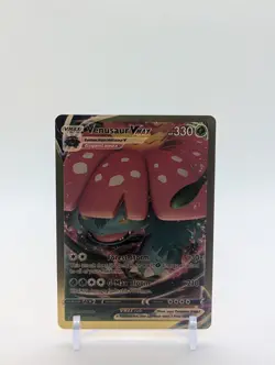 VENUSAUR VMAX SWSH102🔥GOLD FOIL Custom Card🔥Black Star Promo🔥Pokemon🔥 - Image 1