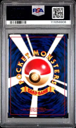 PSA10 Blaine’s Arcanine Holo Swirl Old Back Japanese Gym Pokemon Card - Image 2