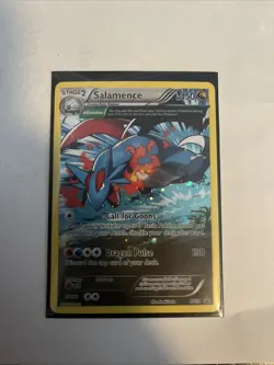 Pokemon TCG Salamence XY59 Full Art Holo Rare Black Star Promo Card 2015 - Image 1