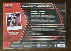 Pokemon TCG Cards Team Rocket's Mewtwo Ex Box New Sealed - Image 2