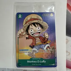 One Piece Card Game - Monkey D. Luffy 2023 Promo P-037 Sealed Non Foil - Image 1