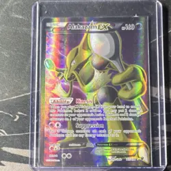Pokemon Alakazam EX Full Art Ultra Rare Holo Card 117/124 Fates Collide (MINT) - Image 1