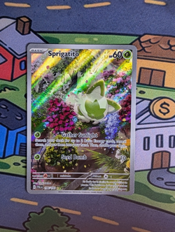 Sprigatito 196/193 Illustration Rare - Paldea Evolved Pokemon Card TCG NM/M - Image 1