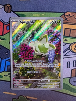 Sprigatito 196/193 Illustration Rare - Paldea Evolved Pokemon Card TCG NM/M - Image 2