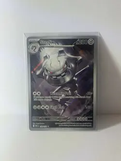 Pokemon TCG Steelix 150/132 Illustration Rare Holo Card Mega Evolution NM - Image 1