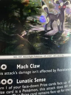Pokemon TCG Umbreon XY96 XY Black Star Promo Holo Foil Card LP Swirl 2x - Image 5