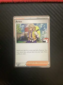 Arven (Cosmos Holo) SWIRL - 166/198 Prize Pack Series Cards - NM - Image 1