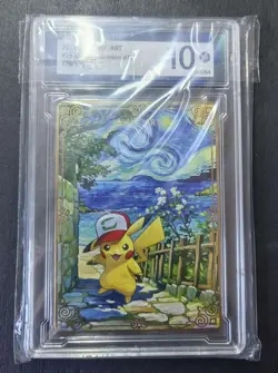 2022-25 Pokemon TCG Card S-Chinese COMIC Art 179/195 Pikachu KMHY 10 -SE58 - Image 1