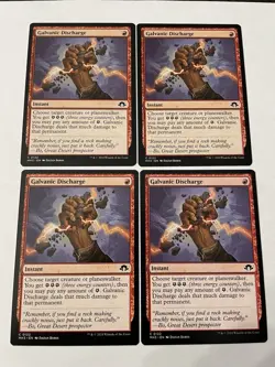 Galvanic Discharge Modern Horizons 3 Regular NM 4 Cards Full Set - Image 1
