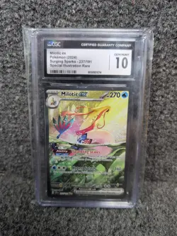 CGC 10 Milotic ex 237/191 SIR Surging Sparks SSP Pokemon Card - Image 1