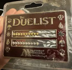 MTG - Life Counter THE DUELIST - Metal Red - ABACUS - NEW FACTORY SEALED Rare - Image 4