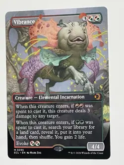 Vibrance - BORDERLESS - Lorwyn Eclipsed - MTG Magic- NM - Image 2