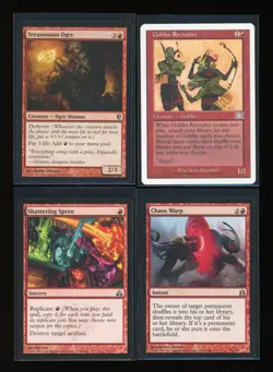 MTG Treasonous Ogre GOBLIN RECRUITER Shattering Spree CHAOS WARP Godo EDH NM - Image 1