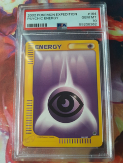 Pokemon TCG Expedition Psychic Energy #164 2002 PSA 10 Gem Mint - Image 1
