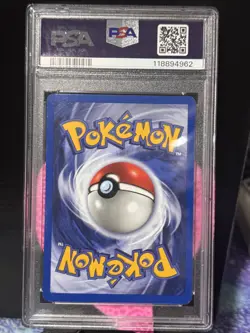 Pokemon Crobat Holo Unlimited Rare Neo Revelation 4/64 Double Holo Error PSA 6 - Image 2