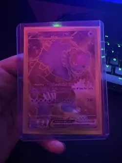 Pokemon TCG Bloodmoon Ursaluna EX Twilight Masquerade Full Art - Image 4