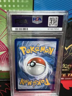 Pokemon Vaporeon V SWSH181 Full Art Promo Holo Rapid Strike PSA 8 - Image 3