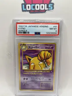 Hypno #97 Vending Series III 1998 Pokemon Japanese Promo Psa 8 Near Mint - Image 1