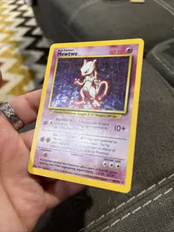 Pokemon TCG Mewtwo Base Set 10/102 Holo 1999-2000 WOTC - Image 5