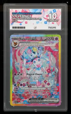 Sylveon EX 156/131 ACE 10 Special Illustration Rare Prismatic Evolutions Pokemon - Image 1