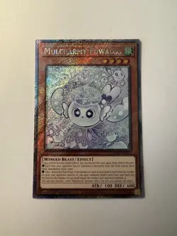 Mulcharmy Fuwalos RA04-EN050 PLATINUM RARE QC Stampede 1st Edition NM Yugioh! - Image 1