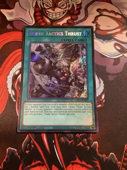 Yugioh - Triple Tactics Thrust - CH01-EN030 - SECRET RARE - Image 1