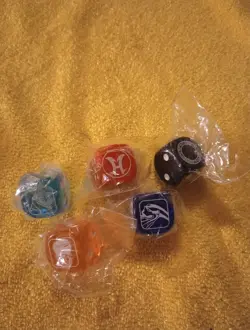 Yu-Gi-Oh Dice Set Bundle of 8 in Original Packaging - Image 1