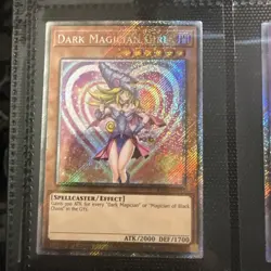 Dark Magician Girl Platinum Secret Rare RA03-EN123 (a) Yugioh - Image 1