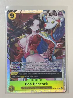 English One Piece CCG Boa Hancock SR OP14-112 The Azure Sea's Seven - Image 1