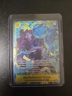 One Piece CCG - Bartholomew Kuma (Alt Art) OP12-119 SEC - Legacy of the Master - Image 1