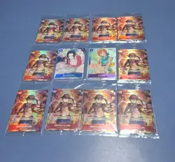 One Piece Treasure Booster Set Monkey.D.Luffy ST10-006 SR Promo Lot of 10 Sealed - Image 1