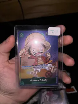 Monkey D Luffy P-037 1st Anniversary Tournament Stamped Promo One Piece TCG - Image 1