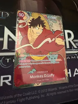 Monkey D Luffy ST10-006 English Version 1st Anniversary Set Promo One Piece NM! - Image 3