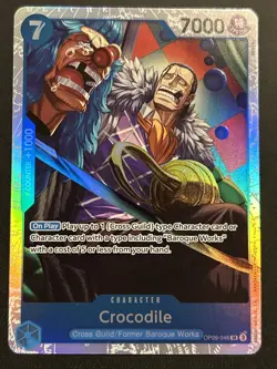 One Piece TCG OP09-046 SR Premium Booster - The Best Vol. 2 - PRB02 Crocodile - Image 1