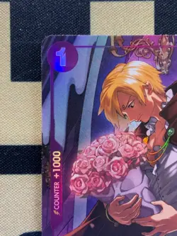 One Piece TCG Vinsmoke Sanji Treasure Rare OP10-063 Alternate Art NM - Image 3