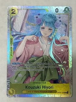 One Piece TCG - Kouzuki Hiyori OP06-106 - Wings of the Captain Foil - Image 1
