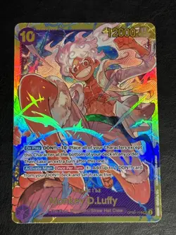 Monkey D. Luffy OP05-119 SEC Awakening of the New Era One Piece TCG English - Image 2