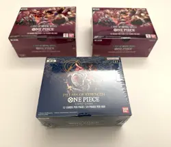 One Piece Op X3 Sealed New Booster Box Op-11 X2 And OP-03 X1 - Image 2