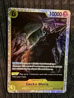 OP14-104 One Piece Gecko Moria The Azure Sea's Seven Foil - Image 1