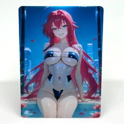 High School Dxd Rias Gremory Goddess Anime Waifu ACG Foil Card - Image 1